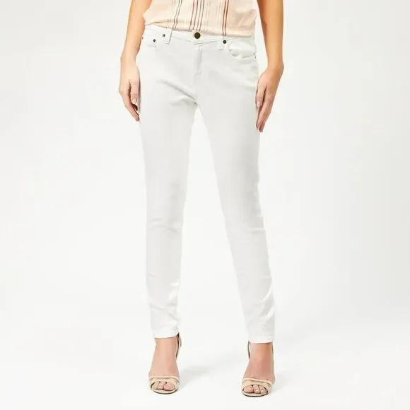 Michael kors Women's White Skinny Jeans Size 2 - Picture 1 of 8